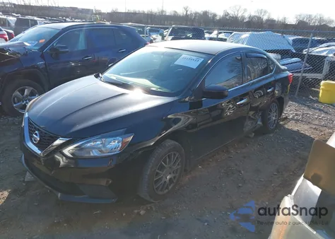 2017 Nissan Sentra S из США, поврежденный, VIN 3N1AB7AP9HY214735